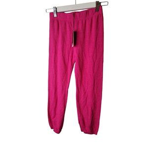 Monrow Size 8 Girls Pants Pink Jogger Sweatpants NWT